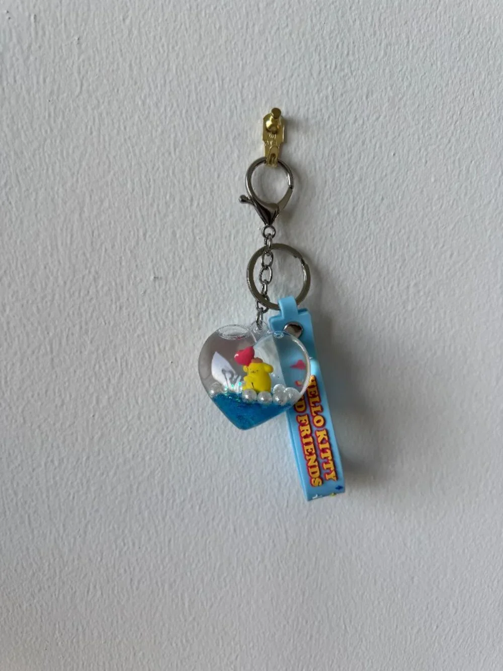 HELLO KITTY & FRIENDS POMPOMPURIN BAG CHARM